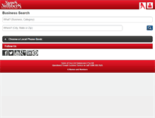 Tablet Screenshot of namesandnumbers.com